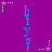 Purple background with blue 'Iy' text and white/pink stars in a pattern, animated star positions