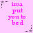 A static image with a light pink background displays repeated text in bright pink letters and alternating black and gray star icons.