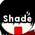 Pixelated character with black hair and red mouth, displaying text across four