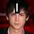 A four- shows a person with dark hair against a red striped background, with text overlays changing