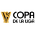 Golden trophy icon with black text 'COPA DE LA LIGA' on gray background, pixelated style.