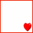 25 animated icons featuring red hearts, 'JUST' text above, and evolving 'love'/'HE' text below on white backgrounds with red borders