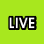 Six distinct arranged in a display various text and imagery including 'LIVE', 'LAUGH', 'LOVE', a bicycle sign, a rock formation, and two stick figures