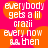 Pixelated text animation with repeating phrases on a pink and orange background, displayed as two side-by-side frames in a contact sheet layout.