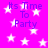 Bright pink background with white stars and repeated purple text reading "Its Time To Party" in a pixelated style.