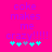 A bright pink background displays purple text reading 'coke makes me crazy!!!!!' with cyan and gray star-like symbols below, animated to change symbol positions.