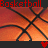 Animated contact sheet of basketball-themed buddy icons with color-coded text and directional arrows on a grid layout.