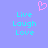 Pixelated blue background with cyan text and a pink heart symbol.