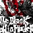 A contact sheet of seven animated frames showing a logo with red and black text "BLACK DAHLIA MURDER" in various color combinations against a white background, with one frame containing an abstract graphic element.