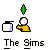 Pixel art icon set featuring a yellow character with white eyes and green diamond above, paired with orange flame-like shapes on gray background.