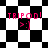 Pixelated icon with pink text 'TRIPOD!' and '>:]' over black-and-white checkered backgrounds in two distinct patterns.