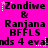 A static image with a bright pink background displaying repeated text elements in black and white pixelated font.