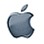A 50x50 pixel AIM buddy icon featuring a gray Apple logo on the left and green text "Original Icons .com" on a dark green background on the right, displayed as a static contact sheet with two frames.