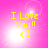 Yellow text "I Love You!!" and a heart symbol on pink background with bright light effects.