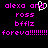 Pixelated text in bright pink on black background with a white cursor icon overlaying 'and' in the top-left.
