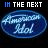 Animated contact sheet of 12 frames showing a blue oval American Idol logo with
