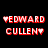 Pixelated text and a close-up of two people with red hair on black background.