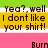 Pixelated text on a multi-colored striped background with green, white, yellow, and pink sections.