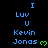 Pixelated text and heart symbols on a black background with blue and green elements.