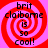 Four identical display red and pink spiral backgrounds with black text reading 'brit claiborne is so cool!' in a pixelated font
