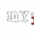 Pixelated text 'MY Romance.' in red and gray with a small white dot, displayed on a plain background.