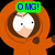 Pixelated orange-hooded figure with wide eyes and text overlays reading OMG!, THEY KILLED KENNY!, YOU BASTARDS!