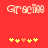 Red background with pixelated 'Gracie' text and yellow/orange star-like symbols below, showing animation changes in symbol positions.