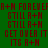 Green background with red pixelated text repeating phrases like 'A+M FOREVER' and 'STILL A+M', some words partially obscured by white rectangular overlays.