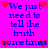 Pixelated text on bright pink background with red heart symbols, repeating phrases and words in blue font across four