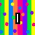 A static image with six colored displaying text fragments: I, LOVE, MY, FRIENDS, FOR, EVER
