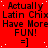 Red background with repeated text and emoticons in black, white, and gray pixels.
