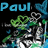 Animated icon featuring 'Paul' text in blue, white, and green with heart symbols over a character illustration.
