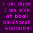 Pixelated text on dark purple background with blue highlight boxes changing position across frames.