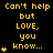 Yellow pixelated text on black background with animated heart symbols appearing and disappearing in