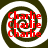 Four identical spiral patterns with red text 'Charlie' repeated three times each, arranged in a on white background