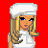 Pixel art contact sheet showing three frames of an animated icon with a blonde character, white beret, and red background featuring text "Kiss Me Polish".