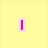 Yellow background with pink text reading "I Love Veggie Tales!" and a purple showing a green cucumber and red tomato with cartoon faces