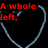 Red text on black background with light blue heart outlines, displaying lyrics about emotional pain and separation.
