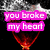 Animated sequence showing a red wine glass with pink text overlays and smoke effects against a black background.