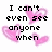 Pixelated text and pink heart shapes on a white background, with visible animation changes across frames.