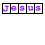 Pixelated text and symbols in purple, pink, blue, and black on white background with gray rectangle; includes 'Jesus' boxes, 'My Anti Drug', 'He'll Under-stand', 'Church B/c You Were StonEd', and heart symbol.
