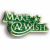 Green stylized text icon with 'Merry Christmas' in cursive script, featuring a small green heart symbol appearing and disappearing on the right side.