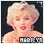Animated contact sheet of Marilyn Monroe's face with changing expressions and mouth positions across 8 frames, each labeled "MARILYN" at the bottom.