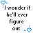 Animated contact sheet of 18 frames showing text changes in a blue-and-black cartoon-style icon with heart symbols and repeated phrases about love icons for 'him'