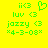 Green pixelated text and symbols on bright yellow background, with one version showing a heart symbol above 'luv <3' while the other shows only the text.
