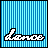 Animated sequence of 'love' text in light blue cursive with white outline on striped background, featuring small black dots moving across the frame.