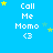 Blue background with repeated 'Call Me Momo <3' text and yellow/green stars, showing animation changes in star positions across frames.