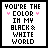A 4x4 contact sheet of 16 animated frames showing a pixel art animation with text and heart symbols changing across frames.