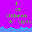 Pixelated icon with purple background, green text reading "Libbean & Lipto," and cyan wave-like border; two identical sections stacked vertically.