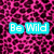 A static image with four distinct sections: pink leopard print, pink zebra print, a strawberry with text, and a pattern with text